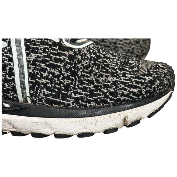 Brooks Adrenaline GTS 20 Men's SZ 11.5 Sneaker Black White Oreo READ Need Insole - Picture 16 of 16